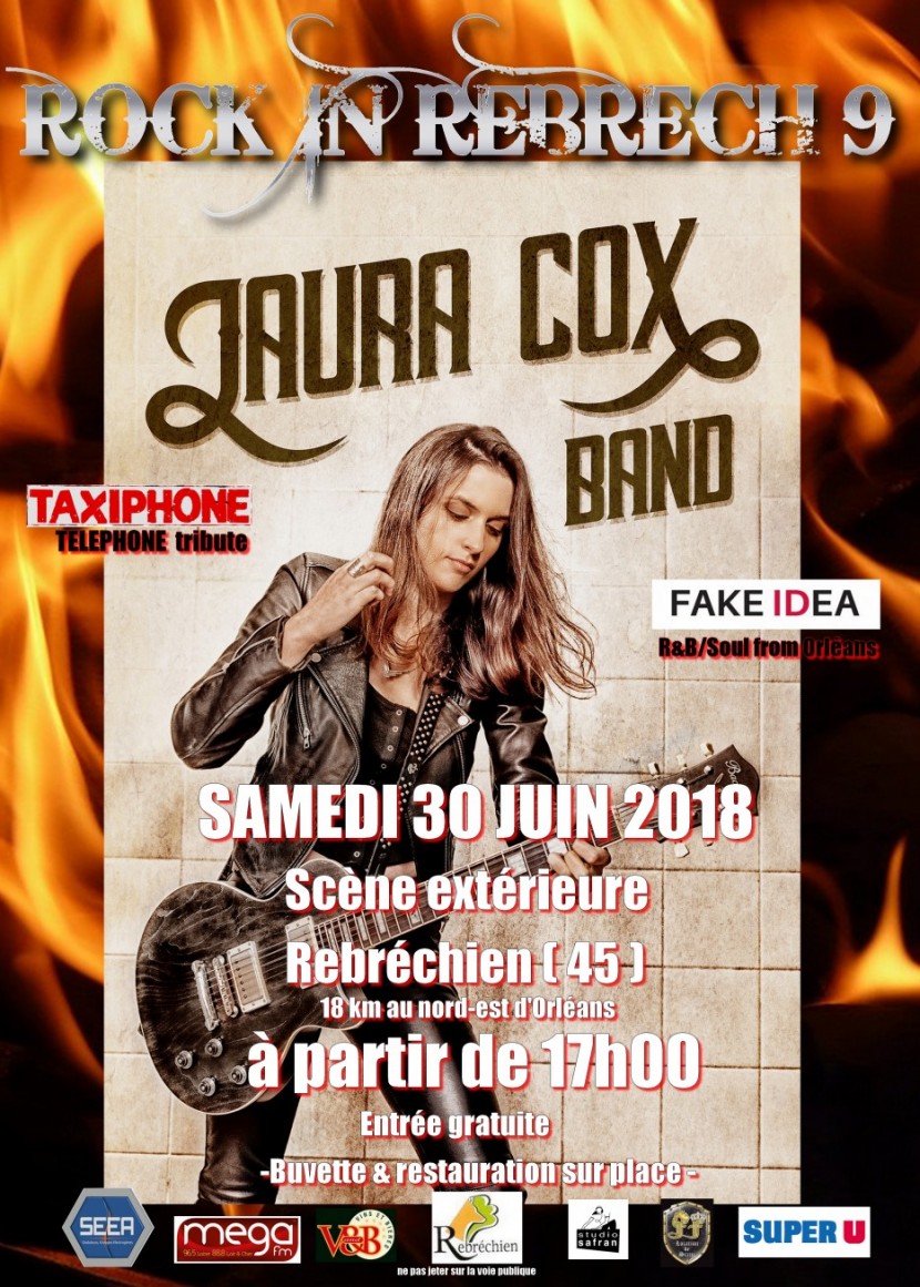 Affiche officielle du Rock in Rebréch #9