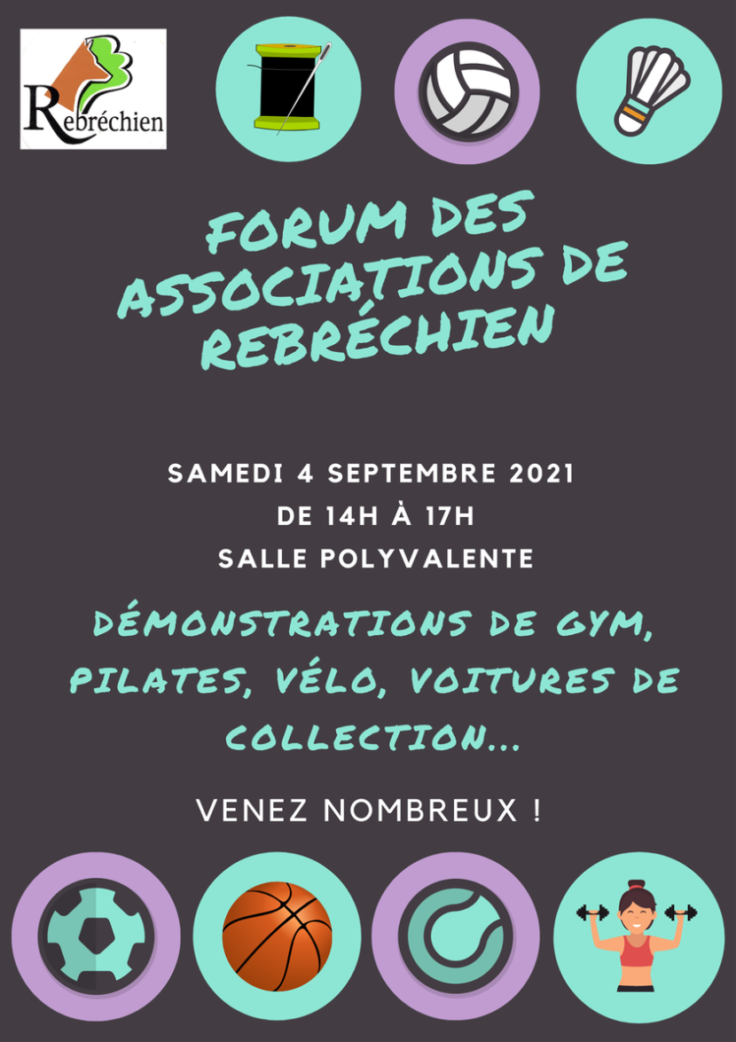 Forum des associations le 04 septembre 2021