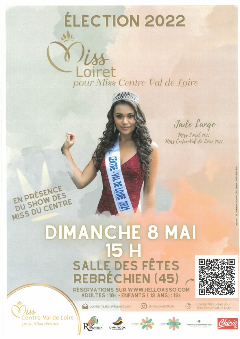 Élection de Miss Loiret 2022 le 08 mai 2022 à Rebréchien