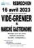Vide Grenier – 16 avril 2023