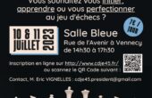 Stage d'échecs Vennecy 10/11 juillet