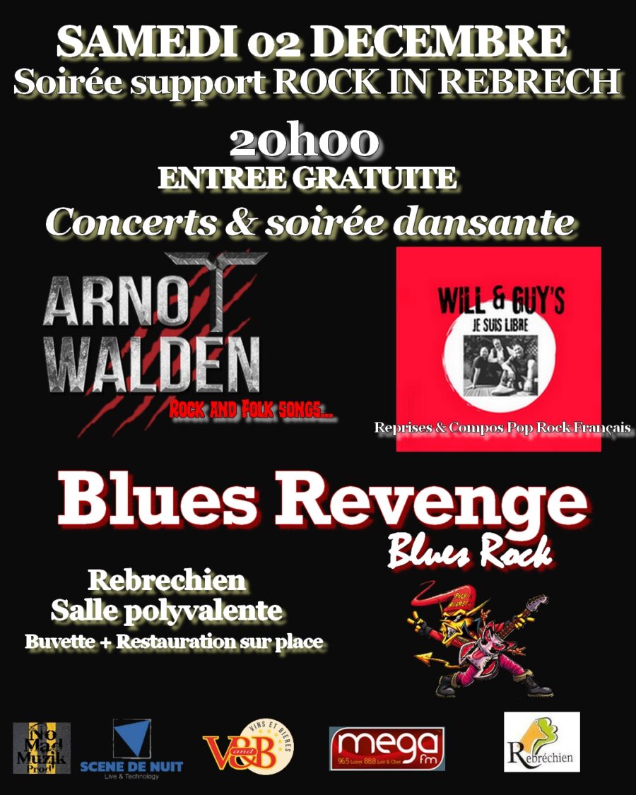 samedi 02 décembre 2023 – Concerts et soirée dansante