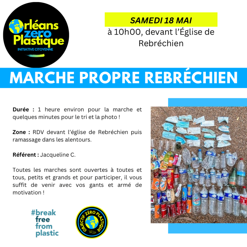 18 mai 2024 – Marche propre Zéro déchets