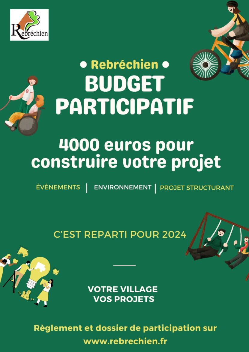 Budget participatif : votre village, vos projets
