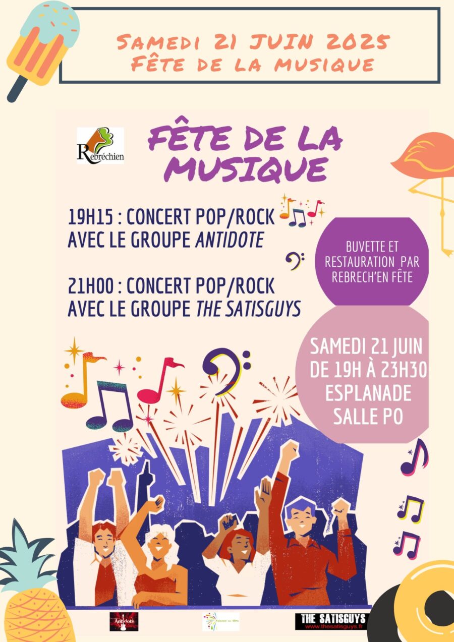 21 juin : Fête de la musique à Rebréchien
