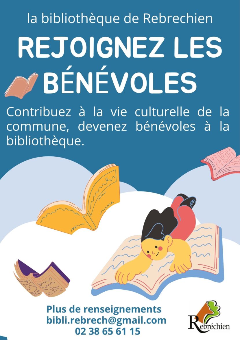 La Bibliothèque de Rebréchien Recherche des Bénévoles !
