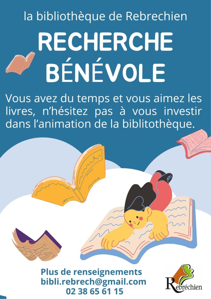 La Bibliothèque de Rebréchien Recherche des Bénévoles !