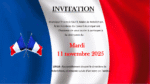 11 nov : invitation cérémonie – Rassemblement pour tous à 10h10