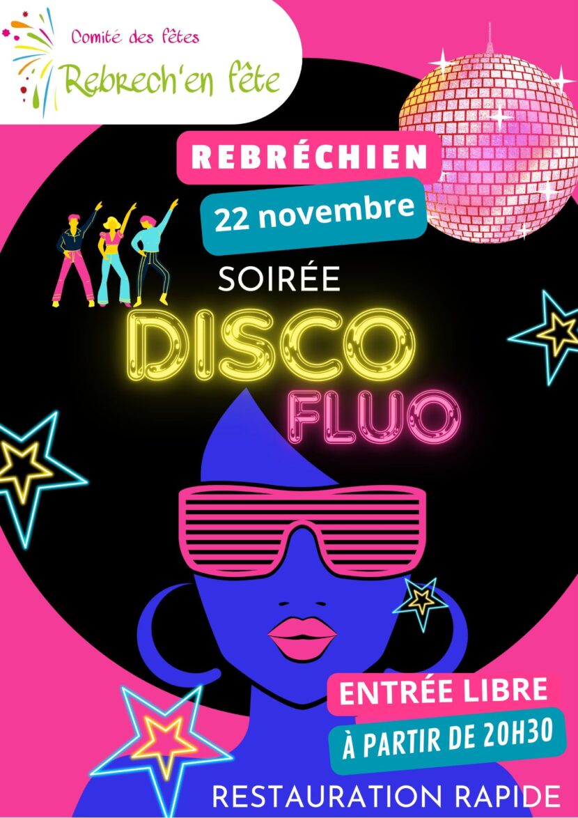 22 NOV : SOIRÉE DISCO