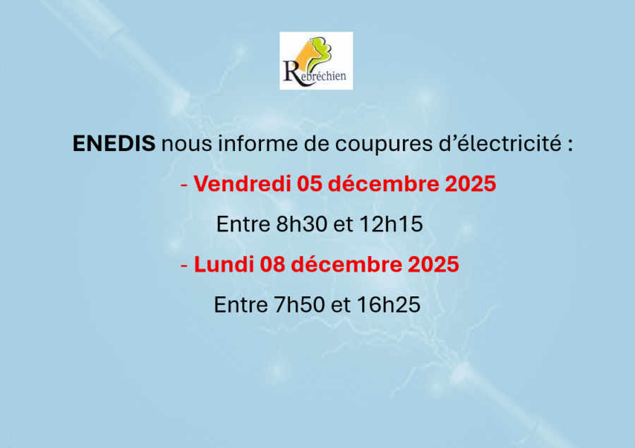 COUPURES D’électricité COUPURES D’électricité