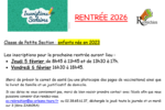 5 et 6 fév : Inscriptions rentrée 2026 en classe de PS