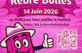 14 juin : Aidez le festival Rebre'bulles