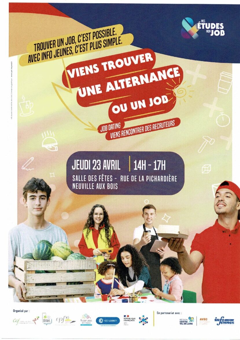 23 avril : Job dating