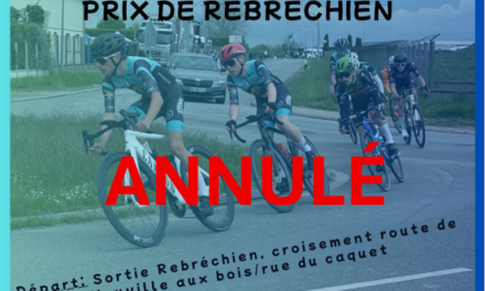 1ER MAI : CYCLYSME – PRIX DE REBRÉCHIEN