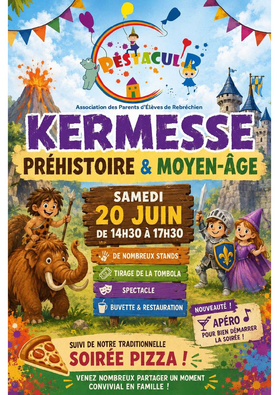 20 juin : Kermesse des écoles