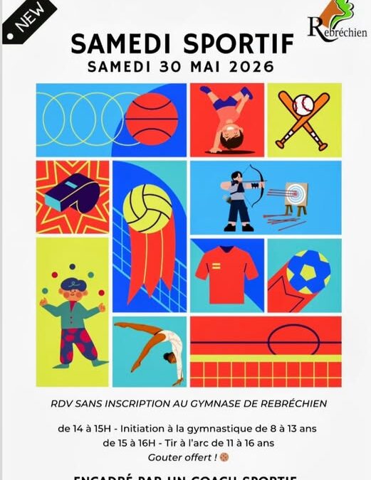 30 mai : samedi sportif jeunesse