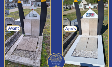 REFECTION TOMBE DES AVIATEURS