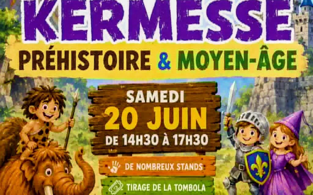 20 juin : Kermesse des écoles