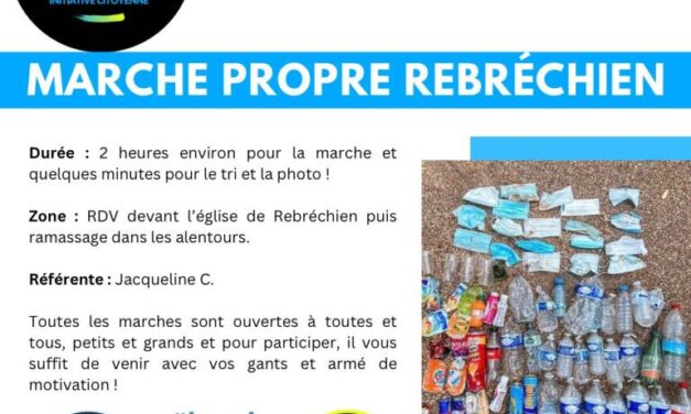 13 juin : MARCHE propre rebréchien
