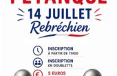 14 juillet : concours de pétanque