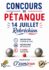 14 juillet : concours de pétanque