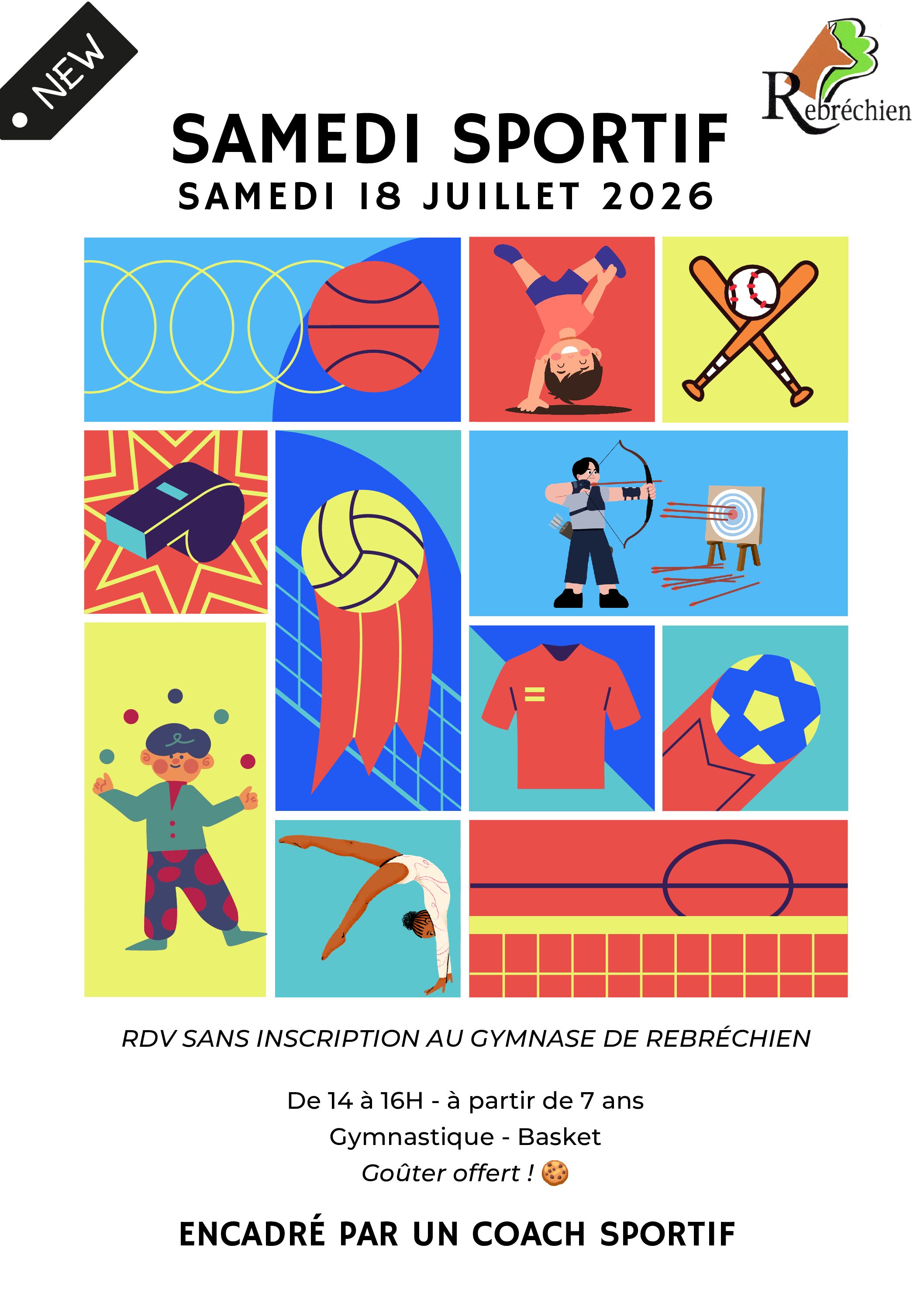 18 juillet : samedi sportif