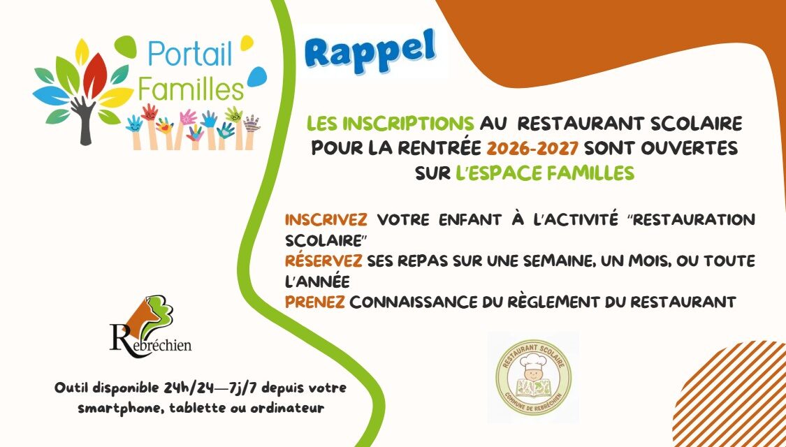 OUVERTURE DE L&rsquo;ESPACE FAMILLES