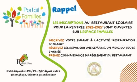 OUVERTURE DE L&rsquo;ESPACE FAMILLES