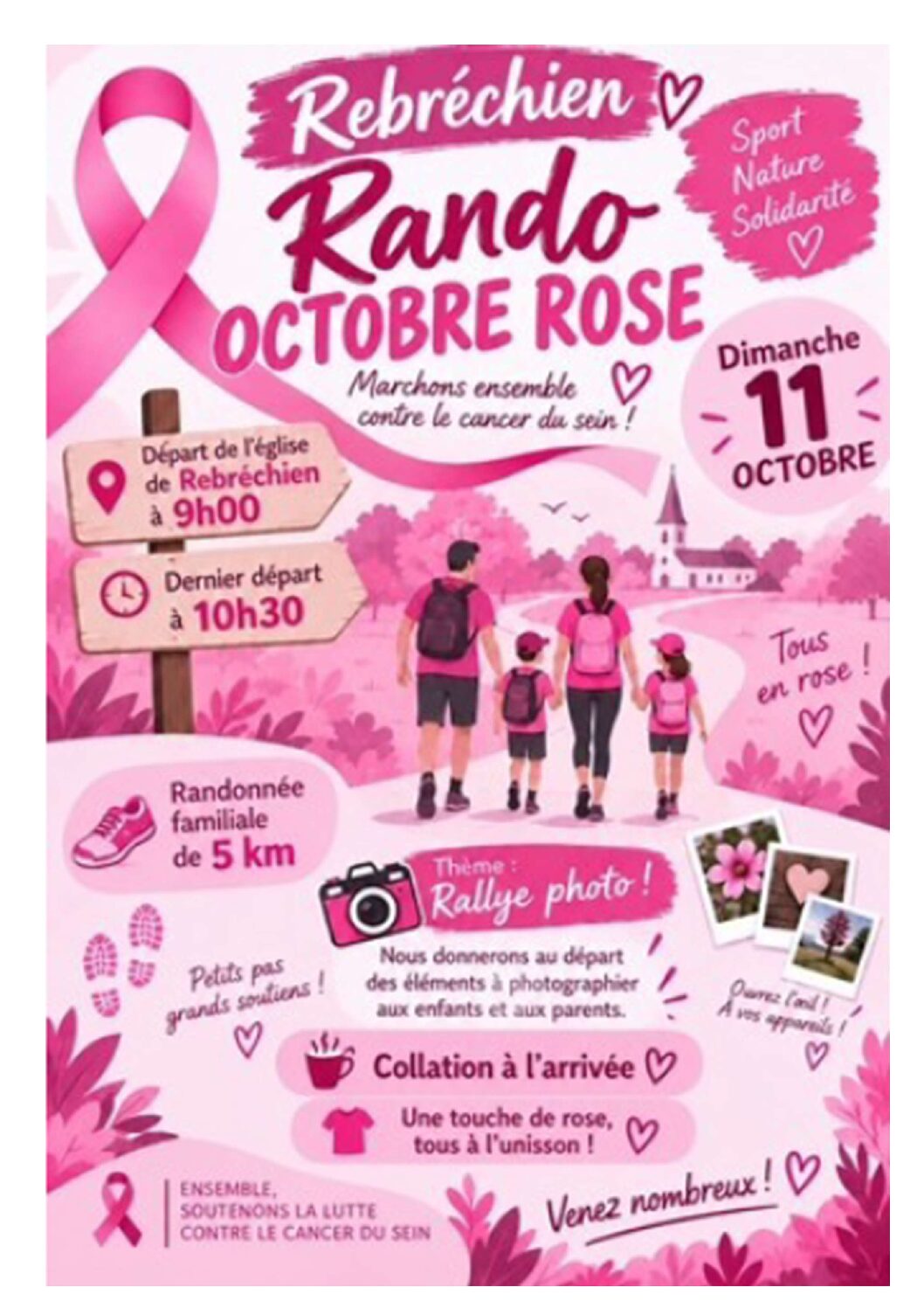 11 OCT : RANDO OCTOBRE ROSE