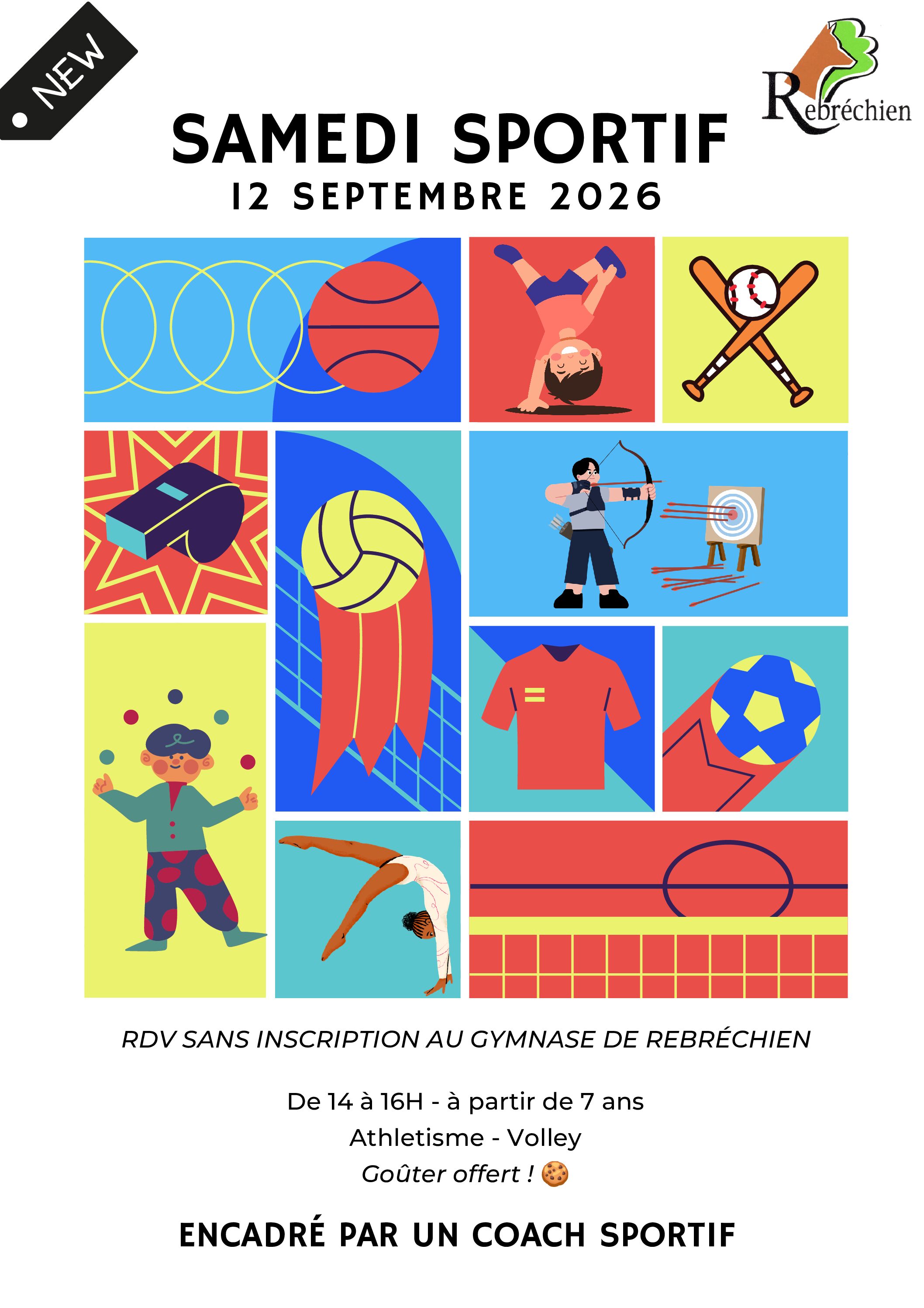 samedi 12 septembre : samedi sportif