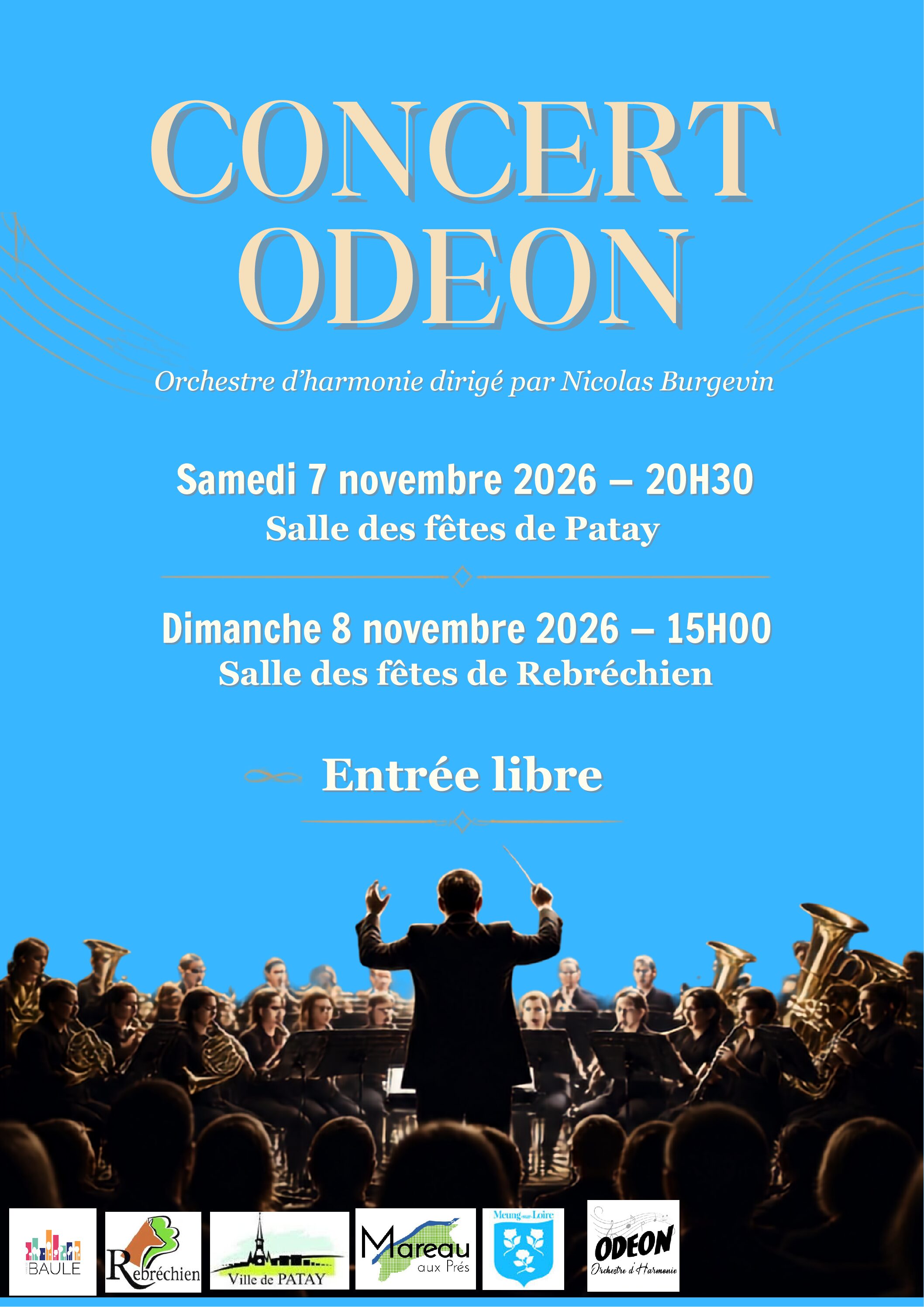 8 nov : concert Odéon