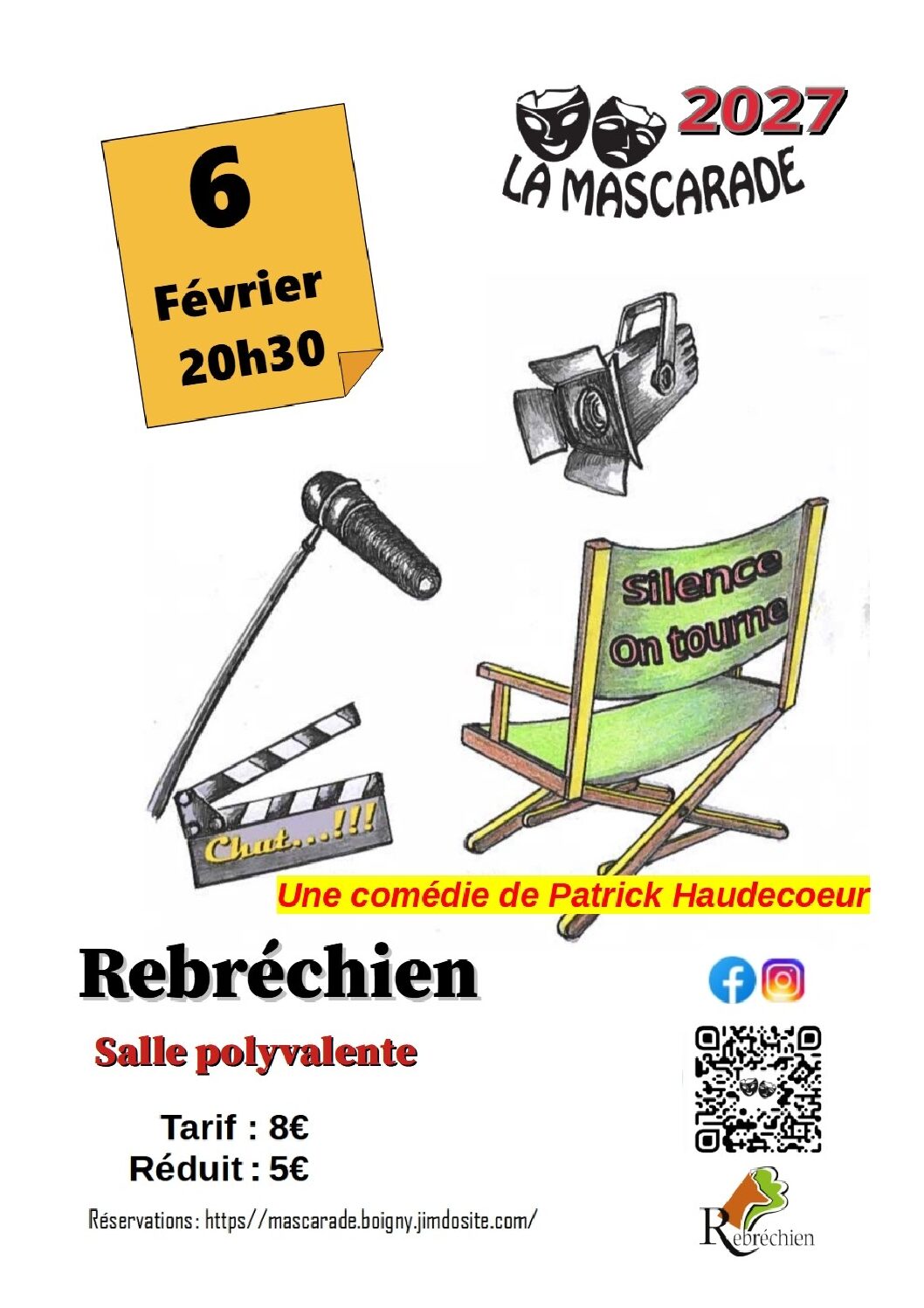 06 février : Théâtre – silence on tourne